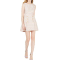 Women's Embroidered Button Dress TEDO